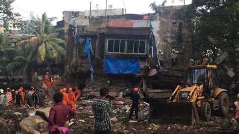 Photos Four Storey Building Collapses In Kurla Rescue Operation Underway