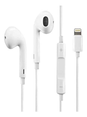 Apple Earpods Con Conector Lightning Blanco Oem Cuotas Sin Inter S