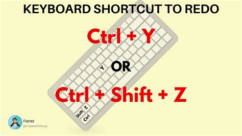 Keyboard Shortcut To Redo