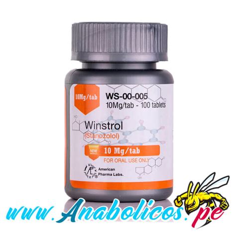 Winstrol 10mg American Pharma Labs Anabolicos Peru