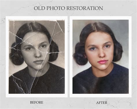 Old Pictures Restore Picture Restoration Photo Restoration Print ...