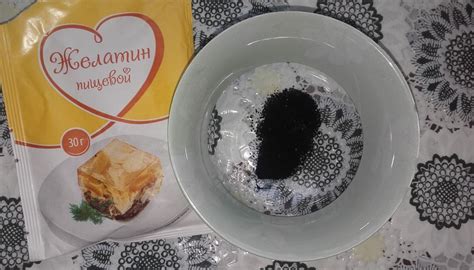 Маска для лица из желатина и активированного угля - скажи нет чёрным точкам