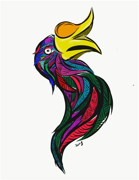 burung enggang logo perumperindocoid