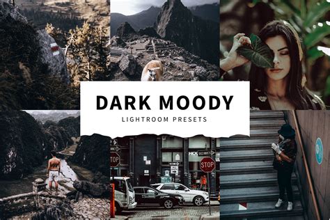 10 Dark Moody Lightroom Presets Masterbundles