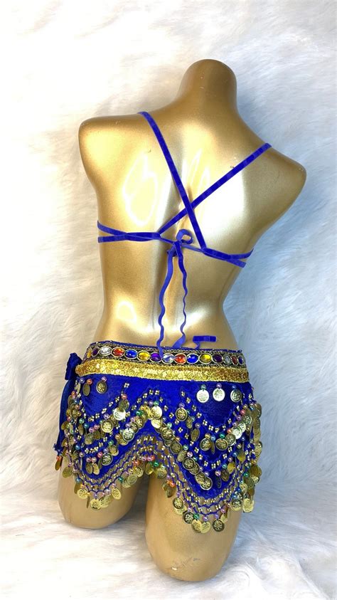 Samba Belly Dance Costume Free Shipping Hand Beaded Red Color Etsy