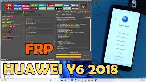 Hauwei Y Atu L Frp Remove Via Unlocktool Youtube