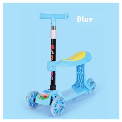 Kick Scooter for Kids 3 Wheel Foldable & Height Adjustable – Quickee