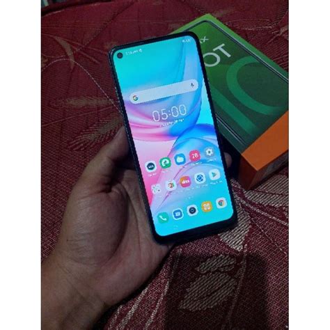 Jual Infinix Hot 10 128gb Ram 6gb Mulus Nominus Fulset Lengkap Garansi Resmi Shopee Indonesia
