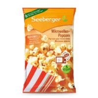 Pop corn gout caramel pour micro onde SEEBERGER le sachet de 90g à