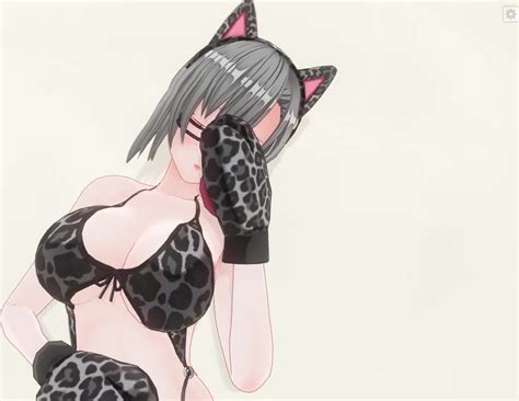 3D HENTAI Neko Girl Has A Gorgeous Orgasm And Does AHEGAO Starring H3DC