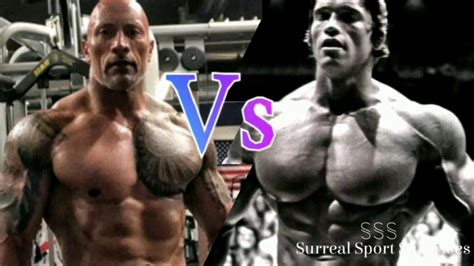 Arnold Schwarzenegger Vs The Rock