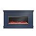 Amazon Novogratz Waverly Wide Mantel With Linear Electric