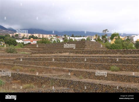 Ancient Guanche Guimar Pyramids In Tenerife Island Stock Photo Alamy