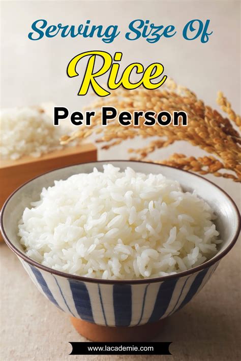 Serving Size Of Rice Per Person Expert Guide 2024