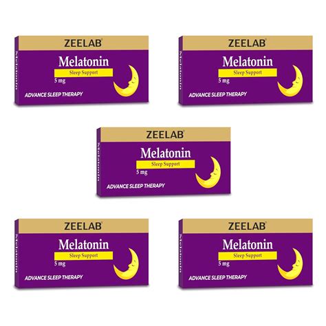 Zeelab Melatonin Mg Sleeping Pills For Deep Sleep X Tablets