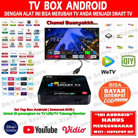 Jual Android TV Box Smart TV Merubah Tv Biasa Menjadi SmartTV BUKAN