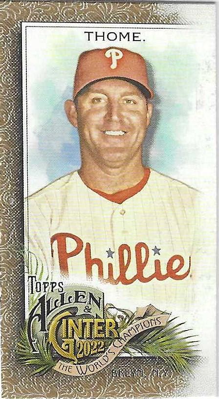 Topps Allen Ginter Mini Gold Border Jim Thome Trading