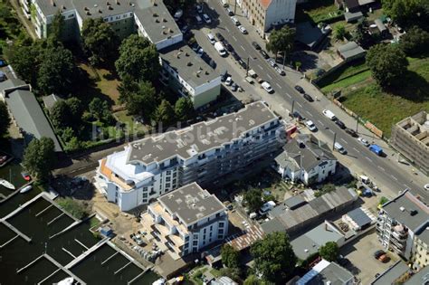 Berlin Aus Der Vogelperspektive Baustelle Zum Neubau Eines