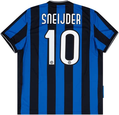 Inter Milan Home Shirt Sneijder New Xl