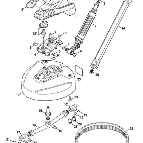 Stihl RE 142 PLUS Pressure Washer (RE 142 PLUS) Parts Diagram, Patio ...