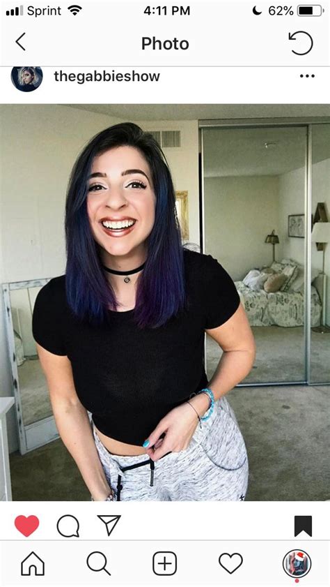 Pin By Nami On Gabbie Hiar Style I Like Your Hair Famous Youtubers