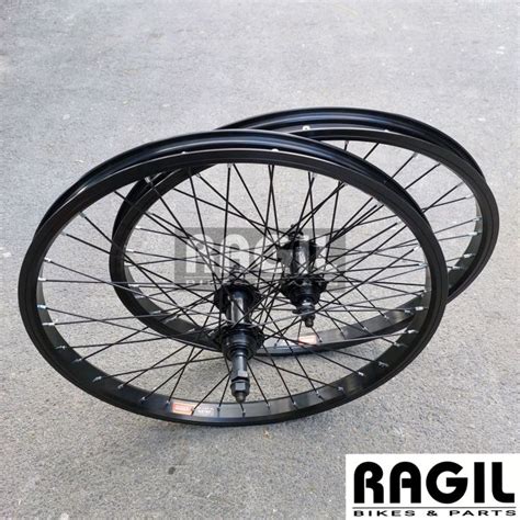 Wheelset Sepeda Inch Araya Ja Lubang Hole H Velg Rim Rims Hub