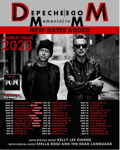 Depeche Mode Announce Additional World Tour Dates - The Rock Revival