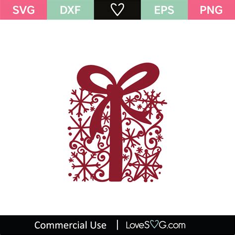 Christmas Gift Ornament Svg Cut File Lovesvg