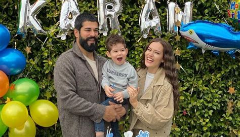 ‘kurulus Osman’ Burak Ozcivit Wife Fahriye Evcen Share Glimpse Of Son Karan’s 2nd Birthday