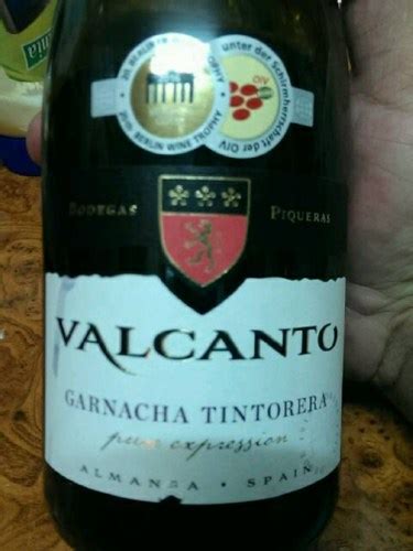 Bodegas Piqueras Valcanto Garnacha Tintorera Vivino Us