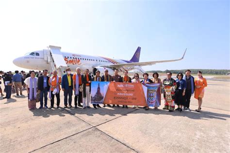 Thai Smile Airways Launches Inaugural Suvarnabhumi Loei Flights Tat