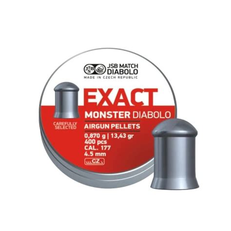 Jsb Diabolo Exact Monster Grain Airgun Pellets Mm Pellets