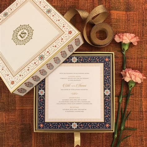 Luxury Indian Wedding Invitations By Rohan And Aparna Indian Wedding