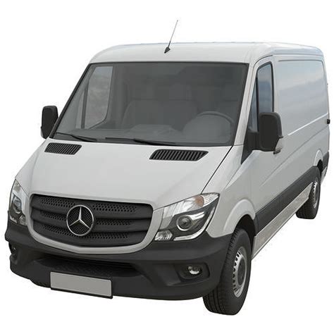 Mercedes Benz Sprinter Panel Van L H D Model Cgtrader