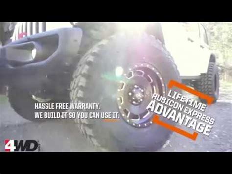 4WD JL Rubicon Express 2 Inch Lift Kit YouTube