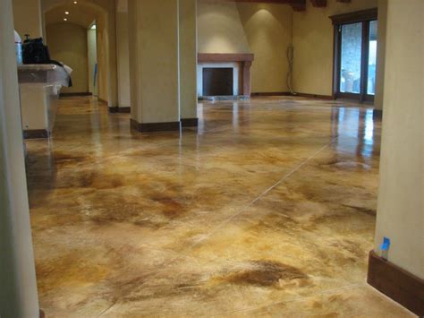 Paint Concrete Floors Look Like Marble Flooring Ideas