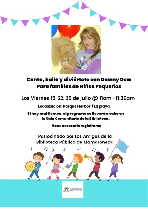 Canta baila y diviértete con Dawny Dew Para familias de Niños