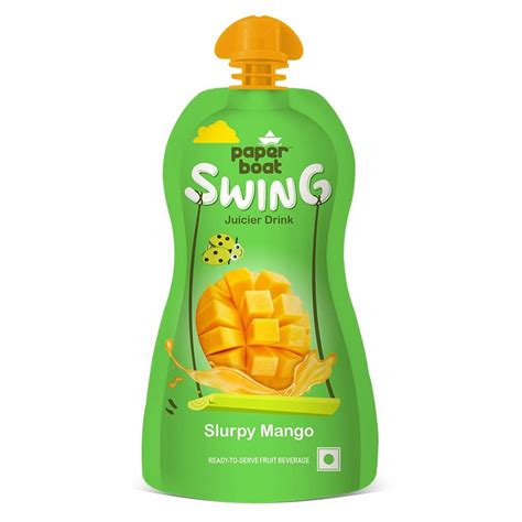 Cococa Paper Boat Swing Slurpy Mango Drink 125ML Cococa E Commerce