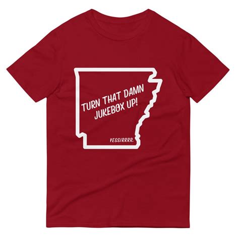 Turn That Damn Jukebox On T Shirt Razorback Hogs Football