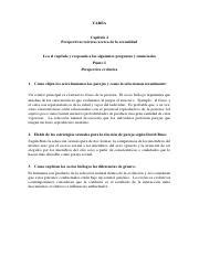 Tarea Sexualidad Pdf Tarea Cap Tulo Perspectivas Te Ricas Acerca