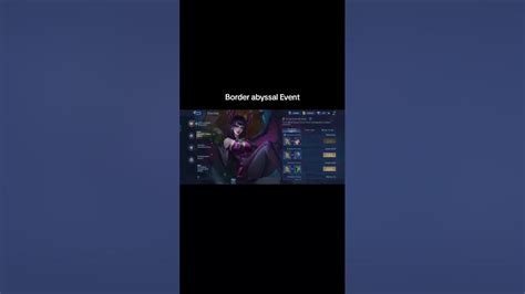 Event Border Avatar Abyssal 2024 Mobilelegends Mlbb Border Abyssal