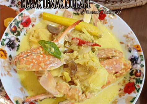 Resepi Ketam Masak Lemak Cili Api Yang Lezat Sekali Dan Mudah Resepi