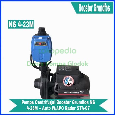 Jual Pompa Centrifugal Booster Grundfos Ns M Auto W Apc Radar Sta