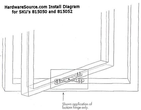 Solid Brass Large Center Pivot Hinge Hardwaresource