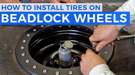 How To Install Tires On Beadlock Rims