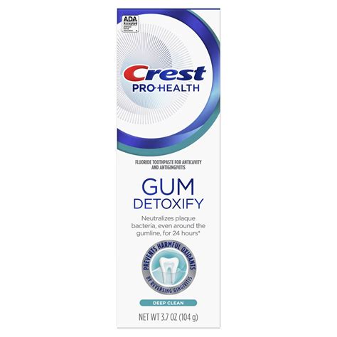 Crest Pro Health Gum Detoxify Toothpaste Deep Clean 3 7 Oz