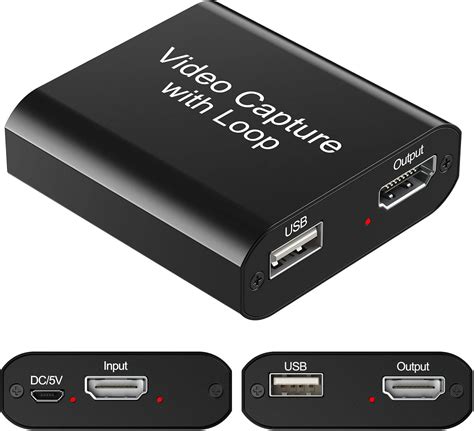 Rybozen Hdmi To Usb Video Capture Card K Input Full Hd P