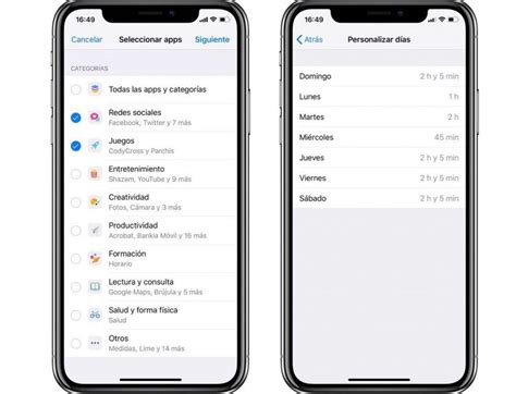 Como limitar el tiempo de uso de una aplicación en iPhone paso a paso
