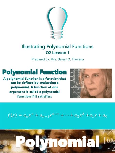 2022 11 2 3 Illustrating Polynomial Function Pdf Polynomial