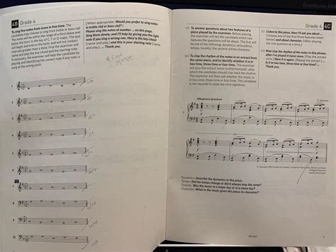 ABRSM Specimen Aural Tests Grades 4 5 Hobbies Toys Music Media